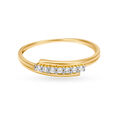 Ethereal 18 Karat Yellow Gold And Diamond Finger Ring,,hi-res 2