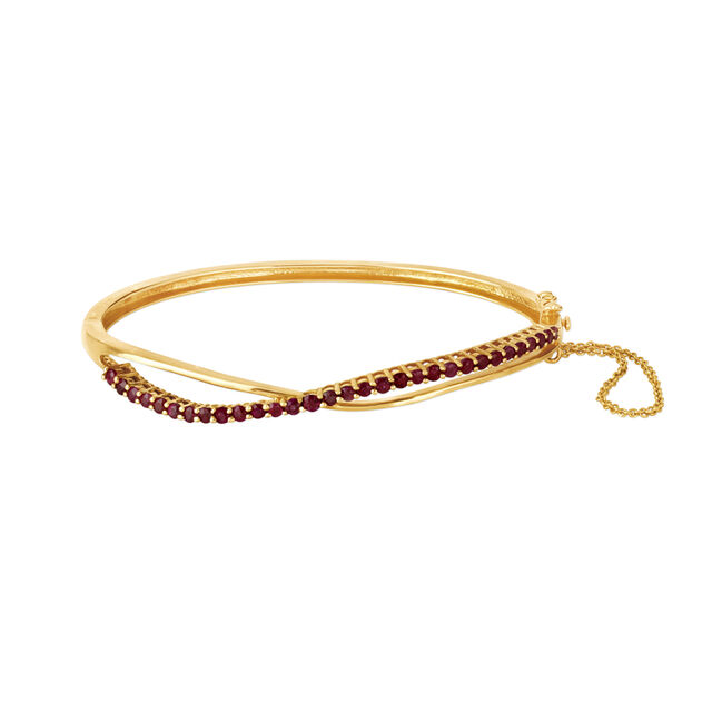 Chic Ruby Bangle