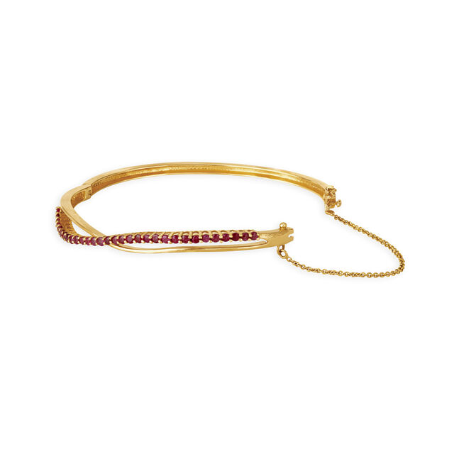 Chic Ruby Bangle