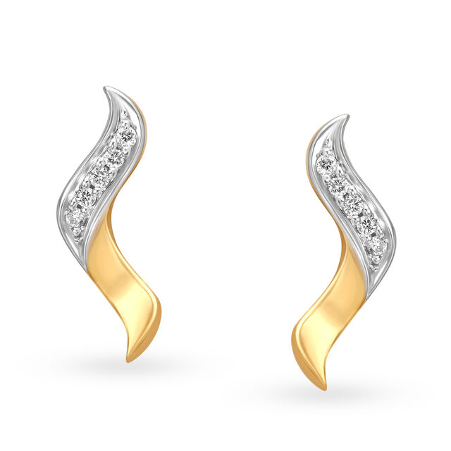 Joslyn Diamond and Tourmaline Drop Earrings 3