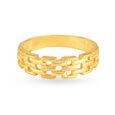 Chic Blockchain Gold Ring,,hi-res 2