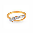 Curve Diamond Finger Ring 2