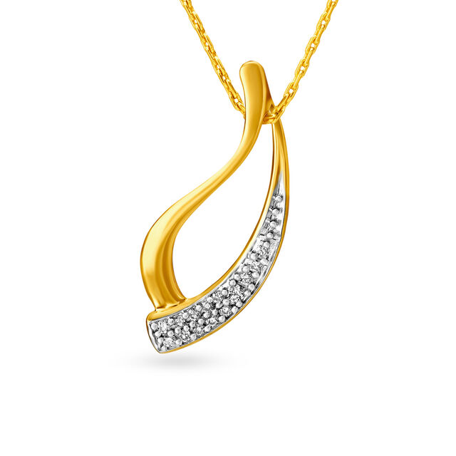Ethnic Sleek Artistic Cocktail Look Diamond Pendant,,hi-res 