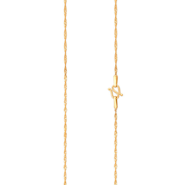 Elegant Yellow Gold Chain for Kids,,hi-res 2