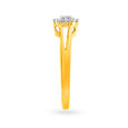 Elegant Floral Diamond Ring,,hi-res 3