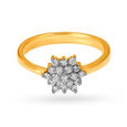 Flawless Asterisk 18 Karat Gold And Diamond Ring,,hi-res 2