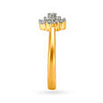 Flawless Asterisk 18 Karat Gold And Diamond Ring,,hi-res 3