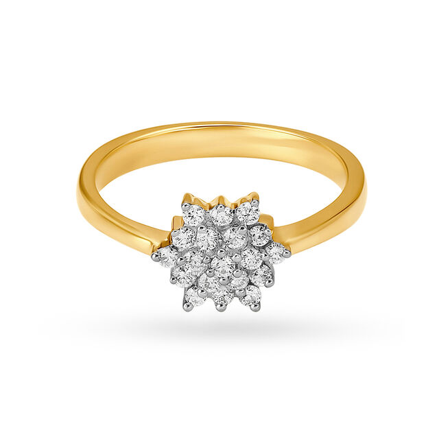 Blossom Diamond Finger Ring 2
