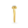 Sleek Diamond Finger Ring 3