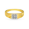 Contemporary Box 7 Stone Diamond Ring for Men,,hi-res 2
