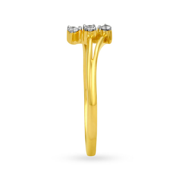 Accentuated Eternity Diamond Finger Ring,,hi-res 3