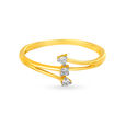 Delicate Dainty Diamond Finger Ring 2