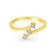 Glorious 18 Karat Yellow Gold And Diamond Finger Ring,,hi-res 2