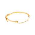 Dainty Floral Diamond Bangle,,hi-res 2