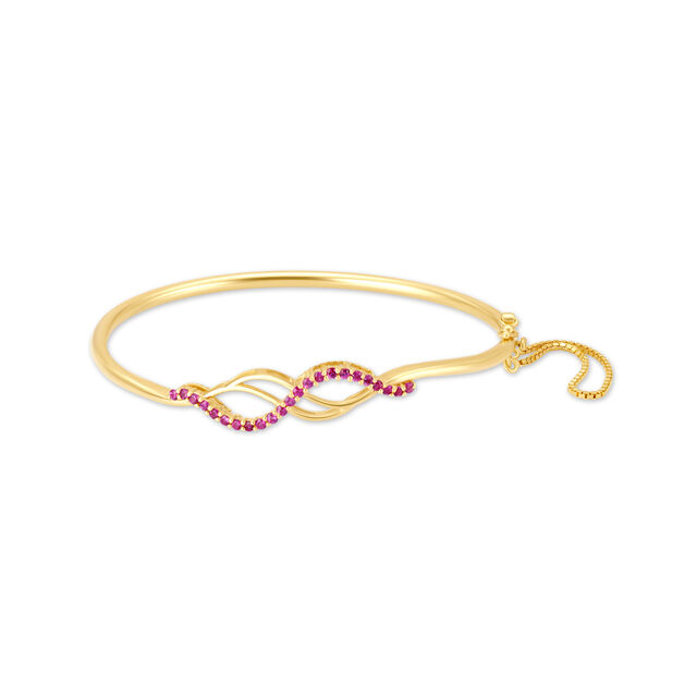 Elegant Ruby Bangle,,hi-res 