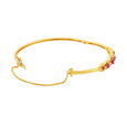 Alya Diamond and Ruby Bangle 2