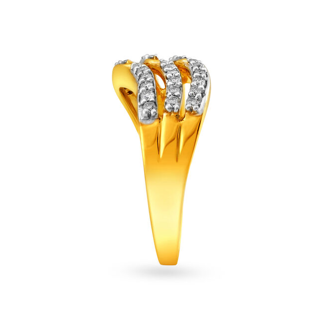 Contemporary Line Diamond Ring,,hi-res 3