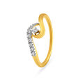 Elegant and Sublime Gold and Diamond Finger Ring,,hi-res 