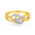 Contemporary Interwoven Diamond Ring,,hi-res 2