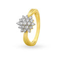 Serenade Diamond Finger Ring 