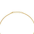 Bold Feather Diamond and Gold Necklace 3