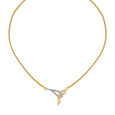 Charming Contemporary Gold and Diamond Necklace,,hi-res 2