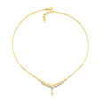 Eclectic Dainty Diamond Necklace 