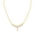Eclectic Dainty Diamond Necklace 2