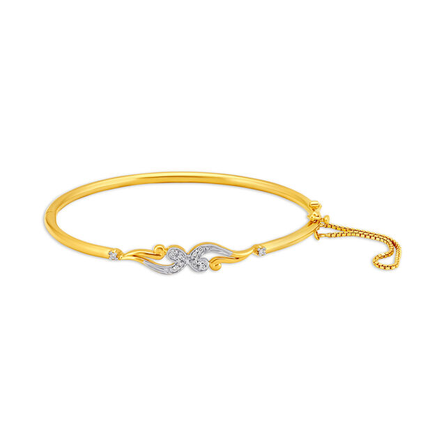 Poppy Diamond Bangle 