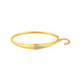 Contemporary Diamond Bangle 