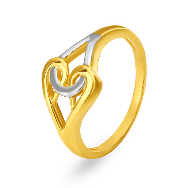 Gorgeous Dual Toned Gold Ring
