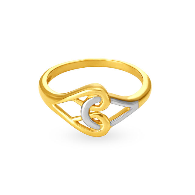 Gorgeous Dual Toned Gold Ring