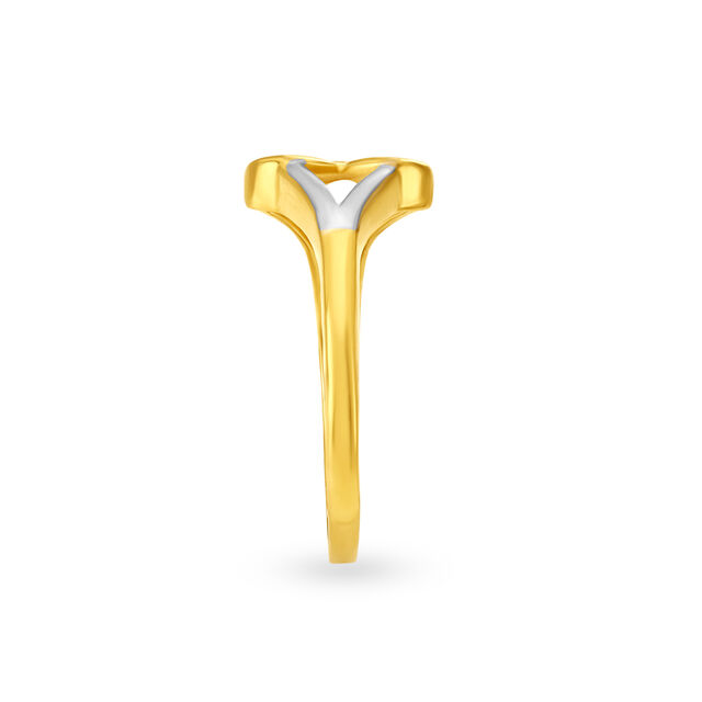 Gorgeous Dual Toned Gold Ring