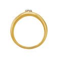 Single Stone Diamond Finger Ring For Men 3