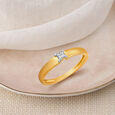 Classic 18 Karat Yellow Gold Band Finger Ring,,hi-res 