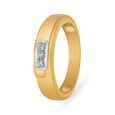 Traditional Pointer Single Stone Diamond Ring for Men,,hi-res 