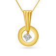 Yellow Gold Diamond Pendant,,hi-res 