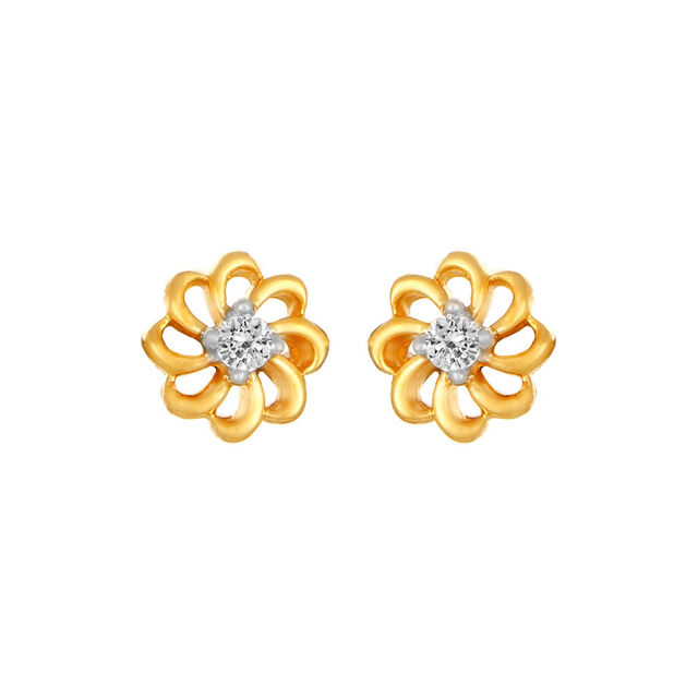Tanishq Gold Earrings