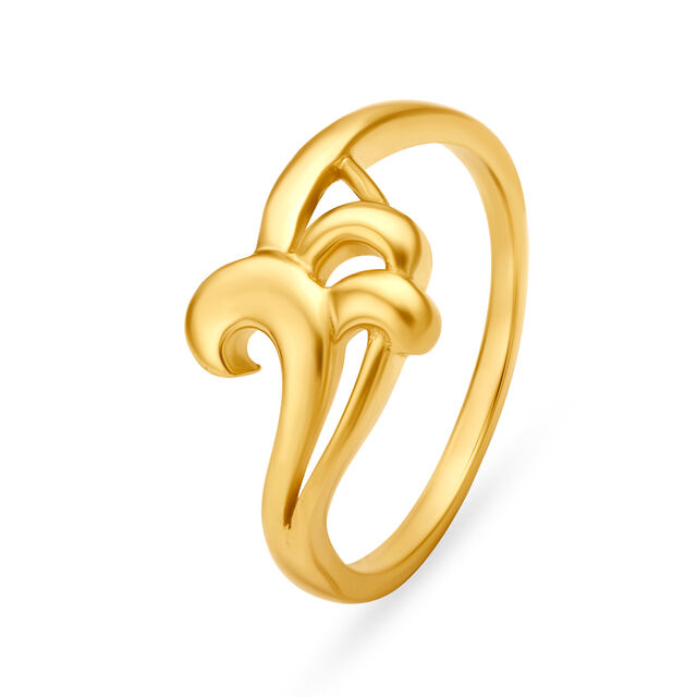 Sublime Classy Gold Ring 