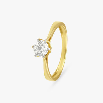 Star Diamond Finger Ring