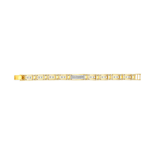 Geometric Elegance Bracelet,,hi-res 
