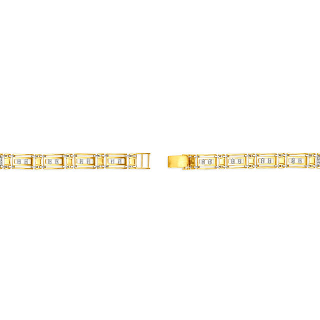Geometric Elegance Bracelet,,hi-res 2