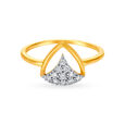 Ravishing 18 Karat Gold And Diamond Finger Ring,,hi-res 2