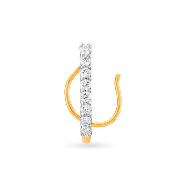 Opulent Diamond Nose Pin 