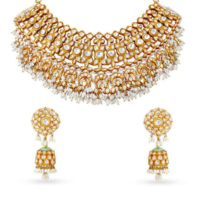 Tanishq neckwear set Clearance