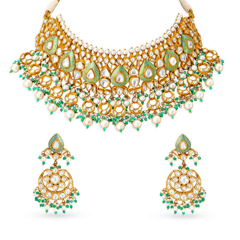 Tanishq neckwear set Clearance