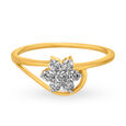Beguiling Floral Diamond Finger Ring,,hi-res 2