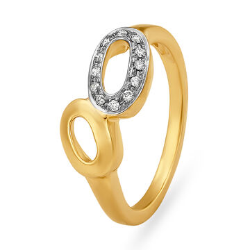 Galactic Diamond Finger Ring
