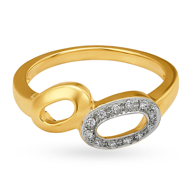 Galactic Diamond Finger Ring