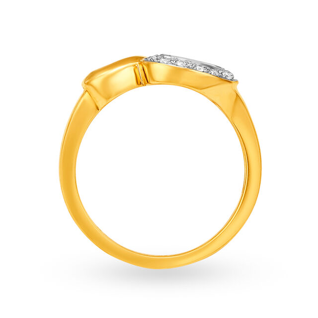 Galactic Diamond Finger Ring